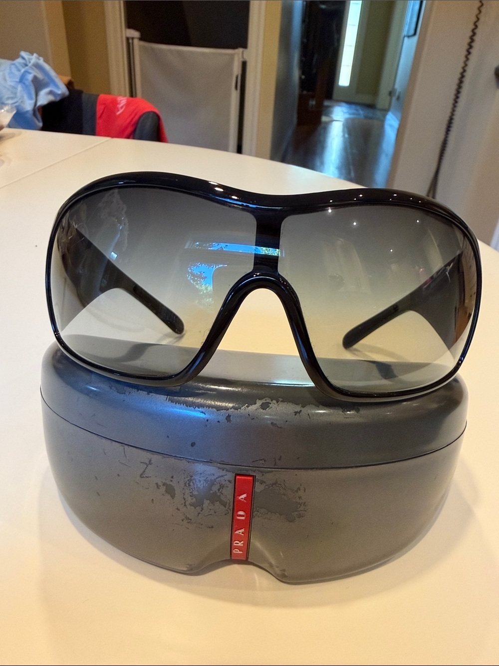Prada Black Frame Sunglasses